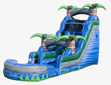 18 Ft Blue Crush Water Slide-ws358, HD Png Download, Transparent PNG