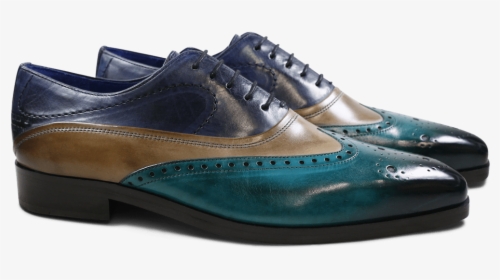 Oxford Shoes Lewis 4 Turquoise Smog Navy - Sneakers, HD Png Download, Transparent PNG