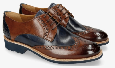Derby Shoes Amelie 3 Wood Navy - Leather, HD Png Download, Transparent PNG