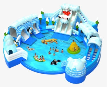 Water Slide Rentals - Backyard Inflatable Water Park, HD Png Download, Transparent PNG