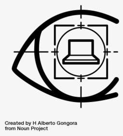 Computer Vision By H Alberto Gongora From The Noun - Computer Vision Icon Transparent, HD Png Download, Transparent PNG