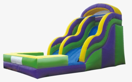 Double Water Slide - Inflatable Slide, HD Png Download, Transparent PNG
