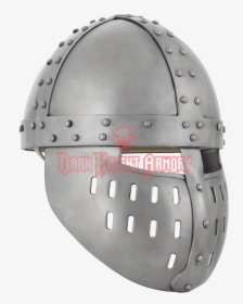 Crusader Helmet Png , Png Download - Goaltender Mask, Transparent Png, Transparent PNG