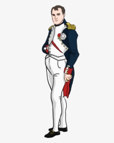 Napoleon Standing Clipart - Napoleon Bonaparte Clipart, HD Png Download, Transparent PNG