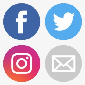 Facebook Twitter Instagram Linkedin Logo, HD Png Download, Transparent PNG