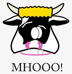 Mhooo Peterm - Animated Cow Face, HD Png Download, Transparent PNG