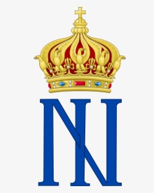 File Imperial Monogram Of - Crown Of Napoleon Iii, HD Png Download, Transparent PNG