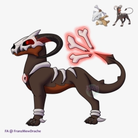 Marowndoom Pokefusion - Cartoon, HD Png Download, Transparent PNG