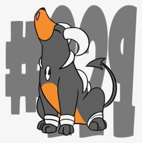 Houndoom Cute, HD Png Download, Transparent PNG