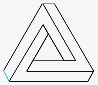 Clip Art How To Draw The - Infinite Triangle, HD Png Download, Transparent PNG
