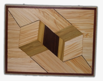 Quadrangular-illusion - Plywood, HD Png Download, Transparent PNG