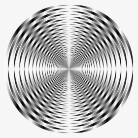 Sphere,monochrome,circle - Circular Optical Illusion Png, Transparent Png, Transparent PNG