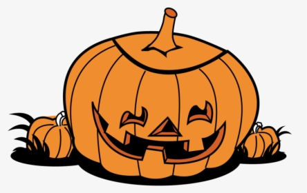 Halloween Pumpkin Patch Clip - Color Pumpkin For Halloween, HD Png Download, Transparent PNG