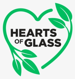 Hearts Of Glass Logo, With Green Plants Shaped Like - Human Healthy Vending, HD Png Download, Transparent PNG