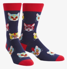 Gato Libre Cat Socks - Funny Cat Socks For Men, HD Png Download, Transparent PNG