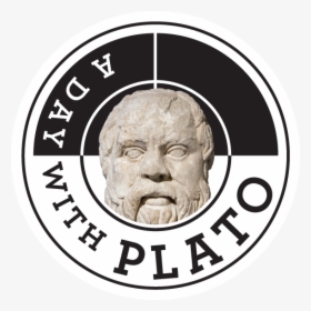 Adaywithplato Icon1onwhite - Circle, HD Png Download, Transparent PNG