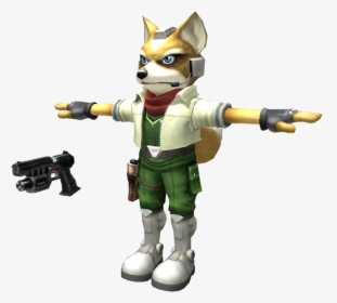 Download Zip Archive - Melee Fox T Pose, HD Png Download, Transparent PNG