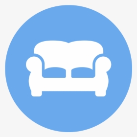 Living Room Icon Png - Linkedin Round Logo Png, Transparent Png, Transparent PNG