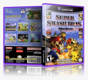 Super Smash Bros Melee Front Cover Case - Super Smash Bros Melee Xbox, HD Png Download, Transparent PNG
