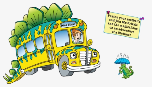 Transparent Bus Clip Art - Magic School Bus Png, Png Download, Transparent PNG