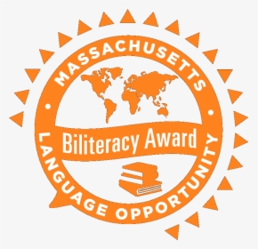 Seal Of Biliteracy Massachusetts - Circle, HD Png Download, Transparent PNG