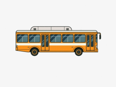 وکتور اتوبوس - School Bus, HD Png Download, Transparent PNG