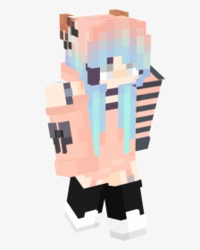 Minecraft Skin Anime Girls, HD Png Download, Transparent PNG