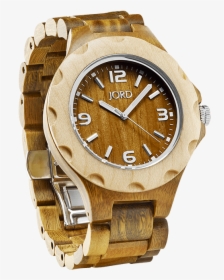 Sully Sandalwood Watch With Maple Bezel - Analog Watch, HD Png Download, Transparent PNG