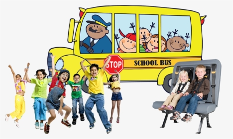 Clipart Bus School Excursion - Television An Effective Tool In Building, HD Png Download, Transparent PNG