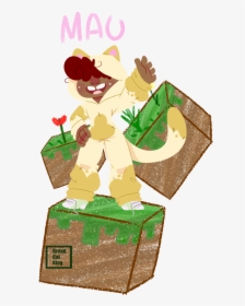 “my Minecraft Character Is A Kid In A Cat Onesie Who - Cartoon, HD Png Download, Transparent PNG