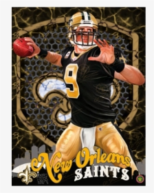 Drew Brees 3 - New-orleans-saints-wallpaper Mouse Pad Transparent PNG -  313x420 - Free Download on NicePNG