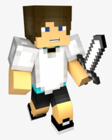 Minecraft Character Fivius S Character Render Service - Bonecos Minecraft  Para Imprimir - 1920x1080 PNG Download - PNGkit