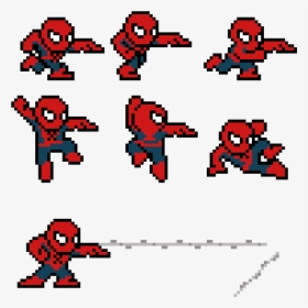 Spiderman Sprite Sheet Png, Transparent Png, Transparent PNG