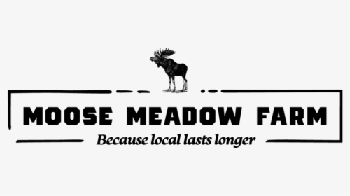 Moose Meadow Farm Logo-bw, HD Png Download, Transparent PNG