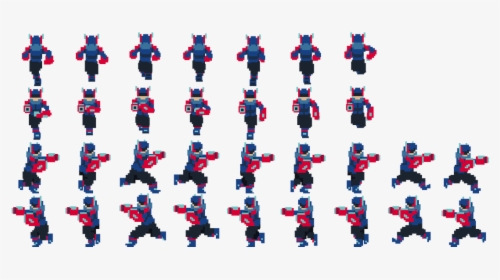 Foto - Sprite Animation Sheet Jumping, HD Png Download, Transparent PNG