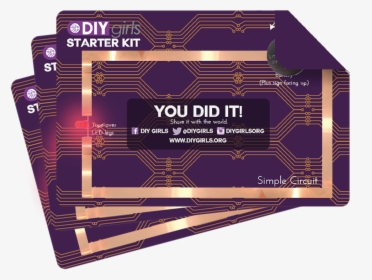 Starterkits - Paper Circuit Diy Kit, HD Png Download, Transparent PNG