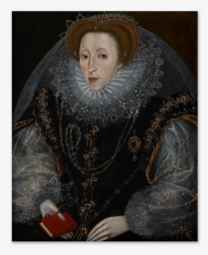 Portrait Of Queen Elizabeth I - Old English Portrait, HD Png Download, Transparent PNG