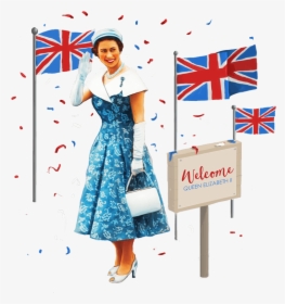 Five Random Facts About The Queen On Her Travels - Australia Day, HD Png Download, Transparent PNG