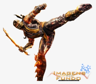 Transparent Mortal Kombat Scorpion Png - Mortal Kombat 3 Scorpion Action Figure, Png Download, Transparent PNG