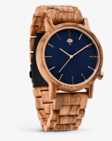 The Gaston Wood Watch Olive Wood Wooden Band - Analog Watch, HD Png Download, Transparent PNG