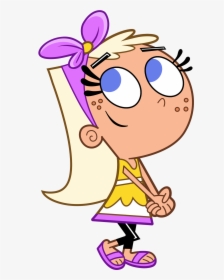 The Fairly Oddparents Character Chloe Daydreaming - Cosmo And Wanda Chloe, HD Png Download, Transparent PNG