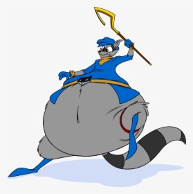Fat Sly Cooper - Sly Cooper Fat, HD Png Download, Transparent PNG