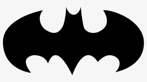 Bat With Open Wings Logo Variant - Big Batman Logo, HD Png Download, Transparent PNG