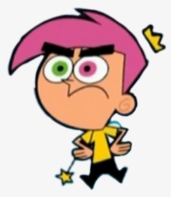 #cosmo #thefairlyoddparents #fairlyoddparents #nickelodeon - Pink Cosmo Green Wanda, HD Png Download, Transparent PNG