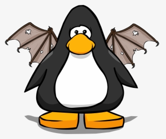 Image Brown Bat Wings From A Player Ⓒ - Club Penguin With Headphones, HD Png Download, Transparent PNG