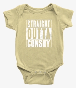 Straight Outta Conshy Onesie - Pubg Shirt Straight Outta Pochinki, HD Png Download, Transparent PNG