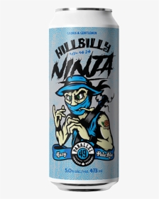 Parallel 49 Hillbilly Ninja Hazy Pale Ale 473 Ml - Parallel 49 Hillbilly Ninja, HD Png Download, Transparent PNG
