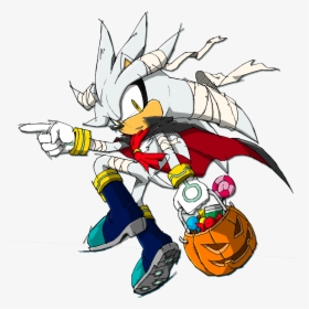 Silver The Hedgehog Halloween, HD Png Download, Transparent PNG