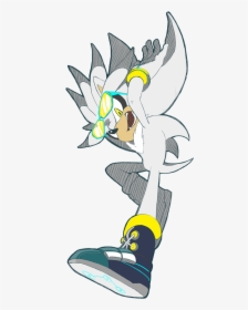 Riders Silver Chellchell Gaming Pinterest Hedgehogs - Silver The Hedgehog Sonic Riders Zero Gravity, HD Png Download, Transparent PNG