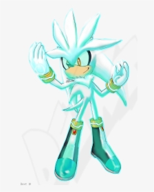 Silver The Hedgehog Images Silver Hd Wallpaper And - Silver The Hedgehog Fan Art, HD Png Download, Transparent PNG